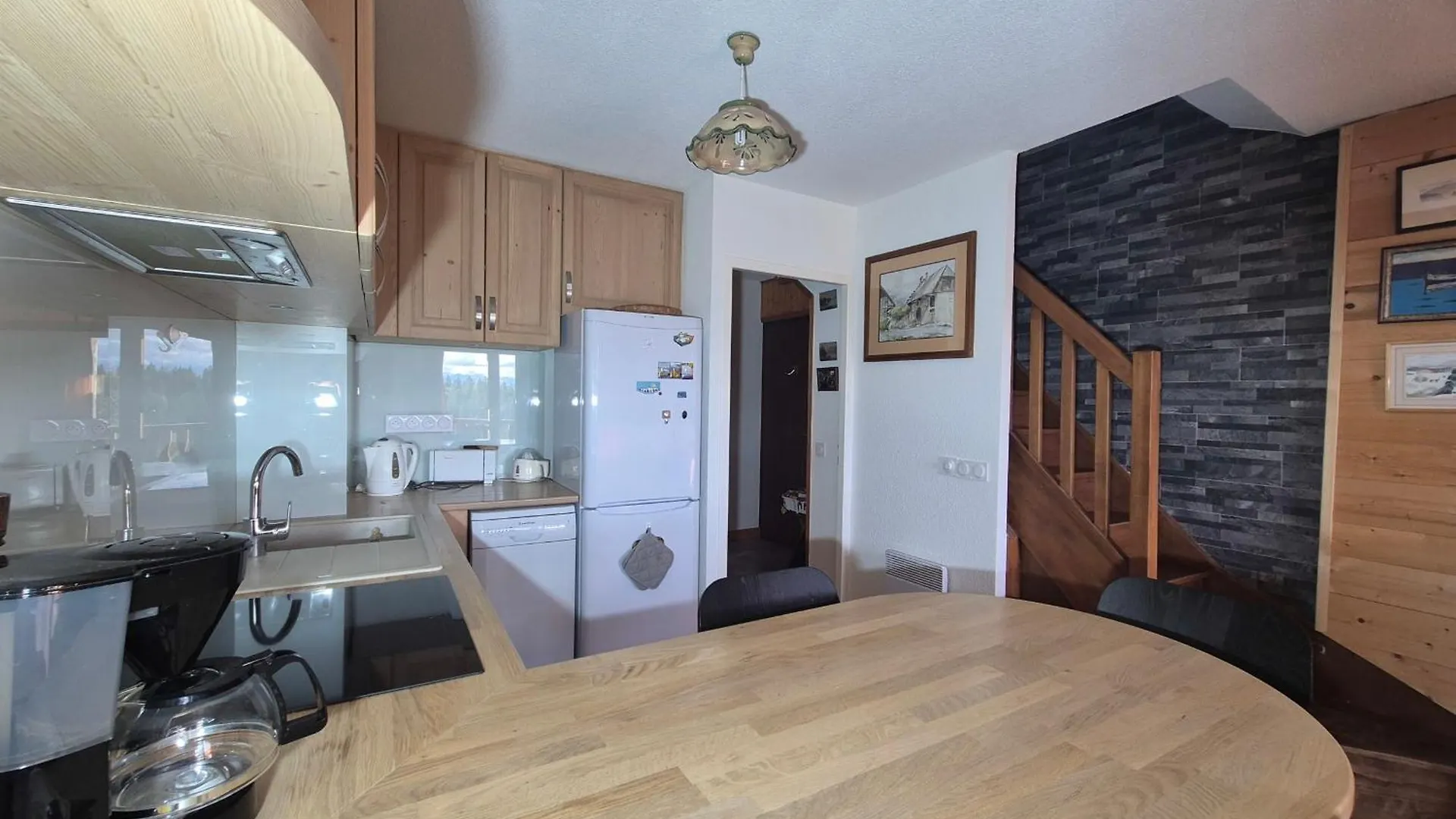 Appartement Familial Au Revard Vue Sur Le Jardin D'Enfant Et Pistes Les Deserts  Apartment